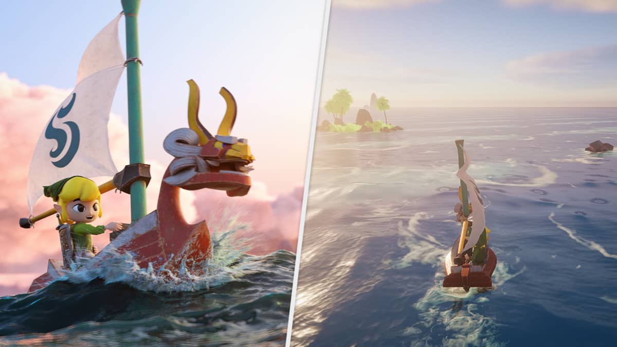 Zelda: The Wind Waker Remade In Unreal Engine Is So Beautiful I Want To Cry